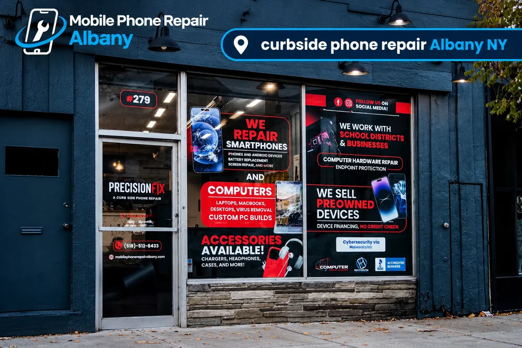 curbside phone repair Albany NY