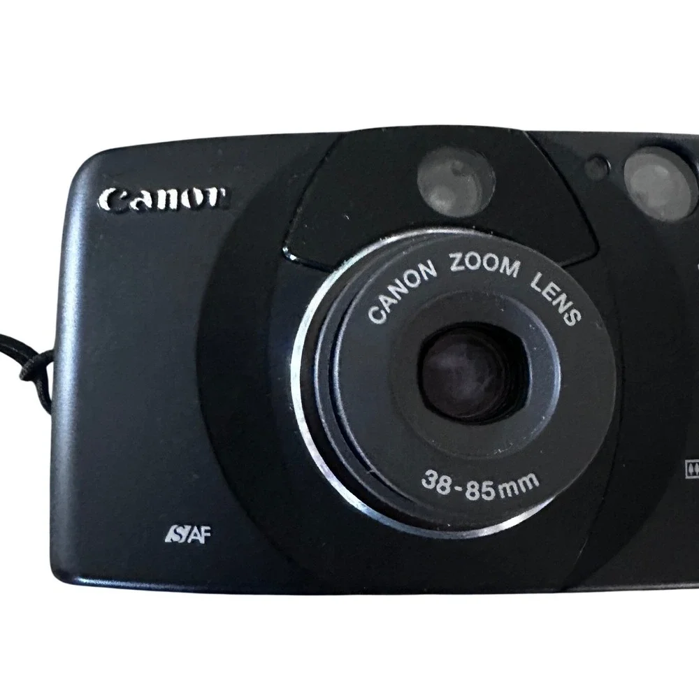 Canon Sure Shot 85 Zoom 35mm Point & Shoot Film Camera Tested with Box Manual