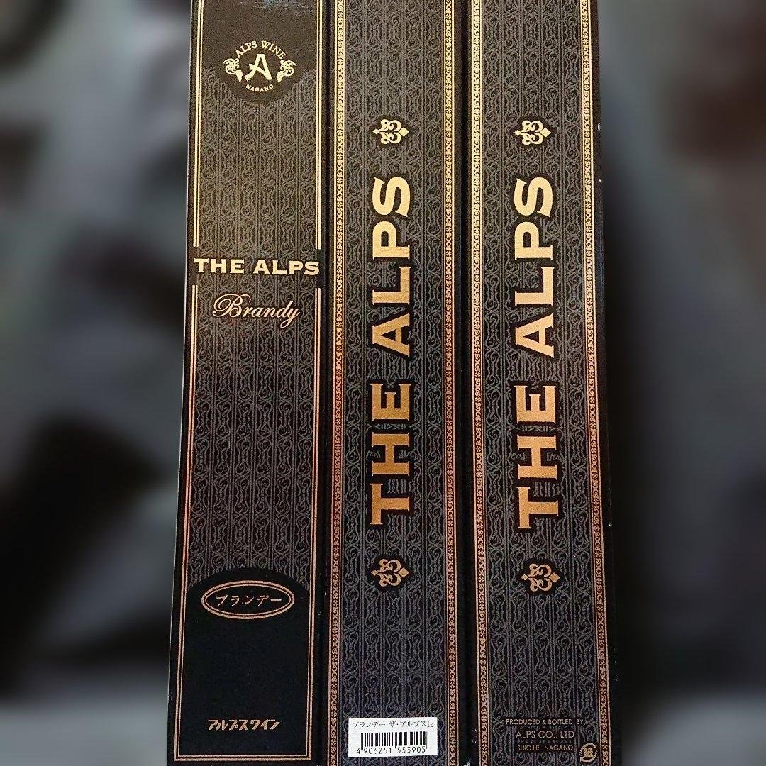 Brandy The Alps 12 x 3 Alps Wine